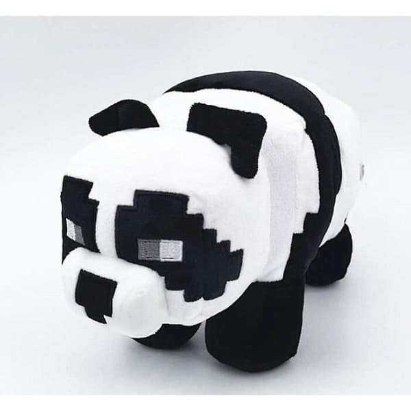 Minecraft Plyslegetøjsdukke Sæt Julegave 25cm Panda