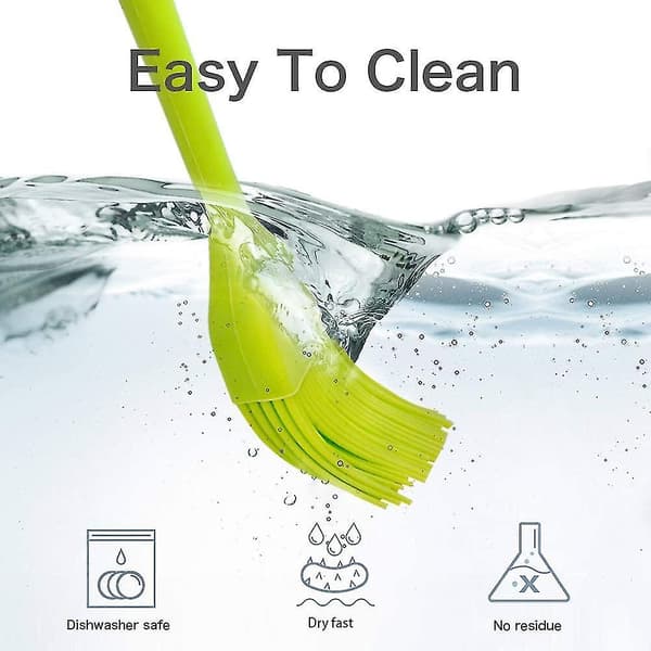 Silicone Baking Pastry Brush Food Grade Dishwasher Applicable Baking