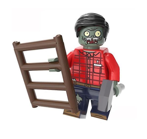 8 stk. Plants Vs. Zombies Serie Samlet Byggeklods Miniature Legetøj