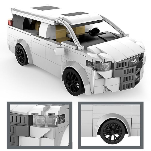Toyota Alphard City App Programming Remote Control Sports Car Model Building Blocks Rc Racing Car Bricks Gifts Toys For Childrenapp Rc Car