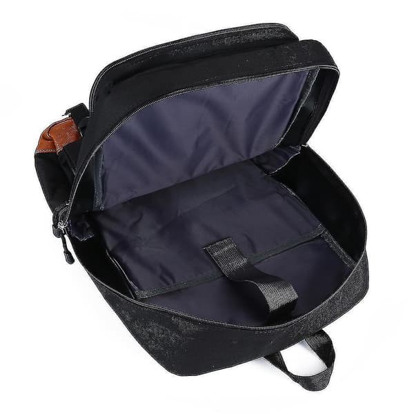 Yyh-Harry Potter Skoletaske Harry Potter Skuldertaske Studenter Skoletaske Sort