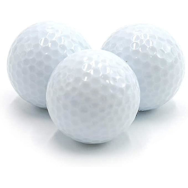 3 stk. Selvlysende Golfballer LED Golfballer Selvlysende i Mørket Golf