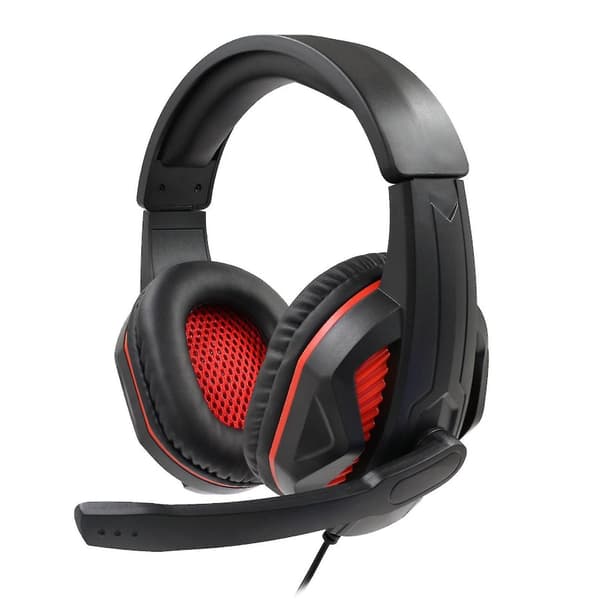 3,5 mm Justerbart LED Lys Kablet Bas Stereo Gaming Headset Øretelefon Hovedtelefon