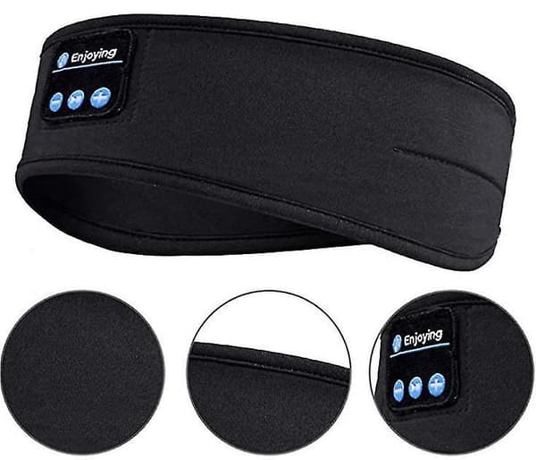 Uni睡眠用ヘッドバンド Bluetooth ヘッドセット スリープヘッドセット Bluetooth ヘッドスカーフ スポーツヘッドバンド ワイヤレス gray