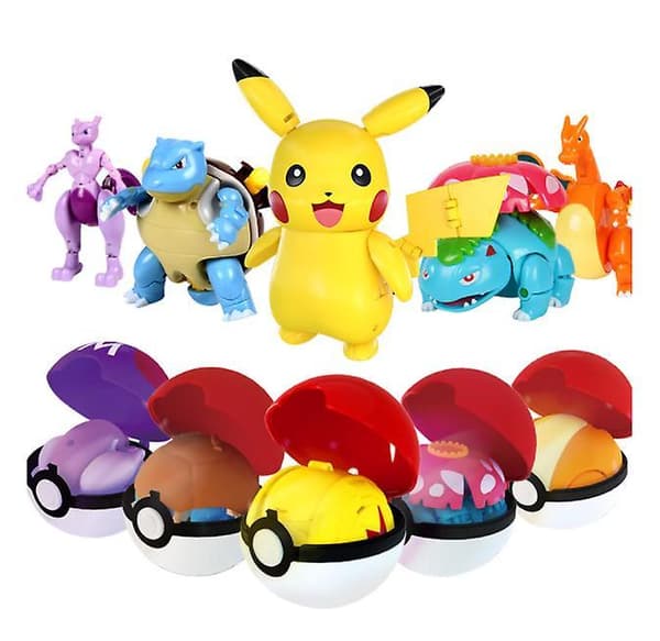 Original Pokemon Figures Variant Ball Toy Model K