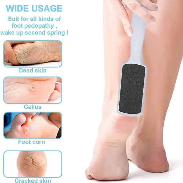 Wide Emery Foot File,double-sided Pedicure Tool,for Cracked Heel