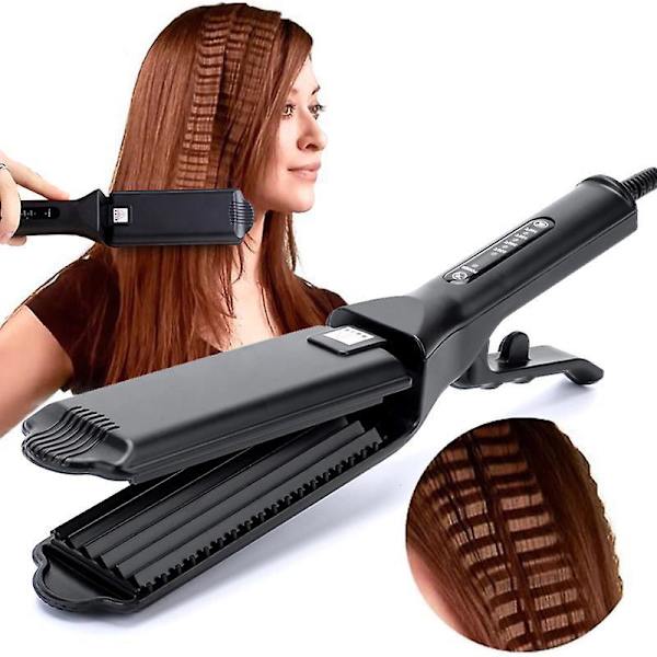 Professional Hair Crimper Corrugated Corn Irons Wave Curler Small Wave Crimping Iron 110240v