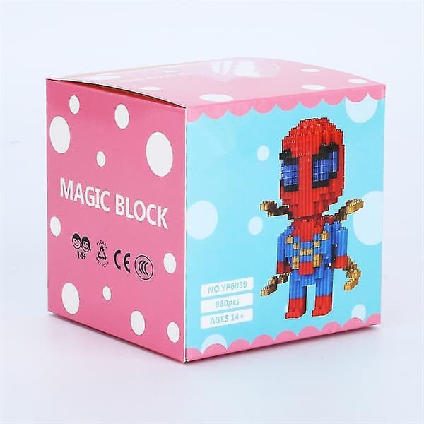 Vorallme Toy Building Blocks Stall Small Particles High Difficulty Puzzle Assembled Toys-style 33