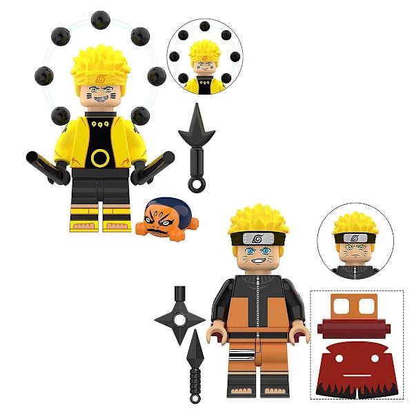 6 kpl Ninja Minihahmot Set Leluja Lapsille Toimintahahmo Anime Sankarit Minihahmo Syntymäpäivälahjat Aikuisille Ja Lapsille Pojat Tytöt