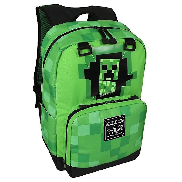 Minecraft skoletaske til folkeskolebørn, rygsæk color6