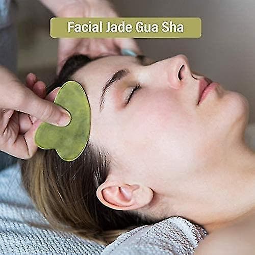 Jade Roller, Massage Stones, Jade Roller, Facial Massager Jade Roller, With 2 Jade