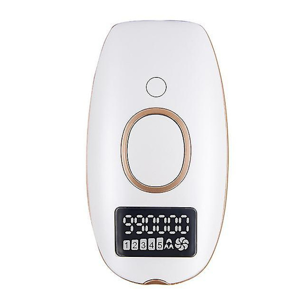Johdollinen ammattimainen IPL-epilaattori naisille LCD Pysyvä Pulssivalolaite Laser-epilaattori Kasvojen Vartalon Naisille Kivuton Karvanpoisto White