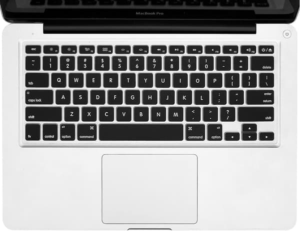 Macbook Keyboard Cover Compatible With Older Version Macbook Pro 13, 15, 17 Inch Black