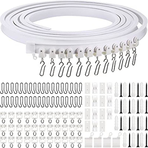 Flexible Ceiling Curtain Track 1 meter