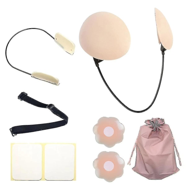 Push-up Frontless Olkaimeton Push-liivi - Piilotettu Säädettävä Beige