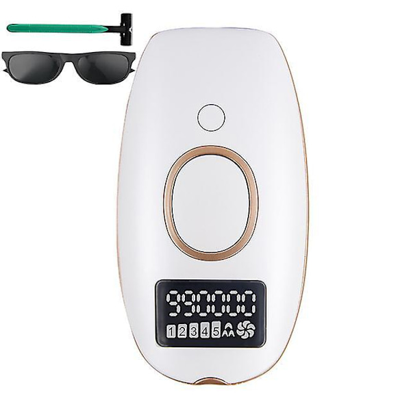 990000 Flashes Laser Mini Elektrisk Depilator A Laser Multifunktionel Ipl Laser Epilator White