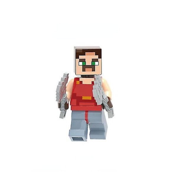 Minecraft Building Blocks Minifigure Panda Hex Valerie My Guardian Assembled