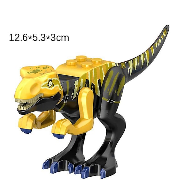 8 kpl Jurassic Dinosaur World minihahmoleluja Type B