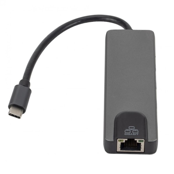 4k 5 in 1 USB Type C -keskitinadapteri Mac Book Pro Thunderbolt 3 USB-C -laturille PD