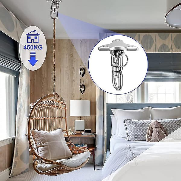 Ceiling Hook Hanging Chair,heavy Duty Ceiling Bracket Swing Hook Swing Up To 450 Kg Ceiling Hook Ha