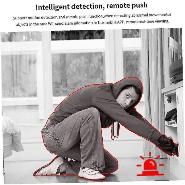 Mini Wifi Hd Wireless Security Camera With Night Vision Motion Detection(black)
