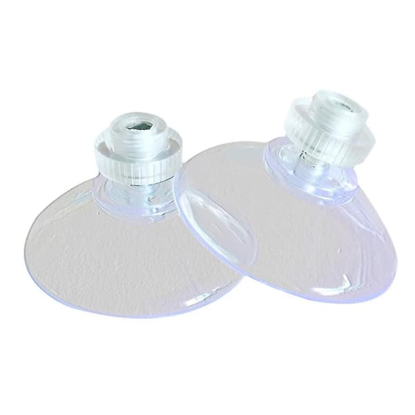 4pcs With M4 Thread 40mm Suction Cups, With Knurled Nut Clear For Kitchen
