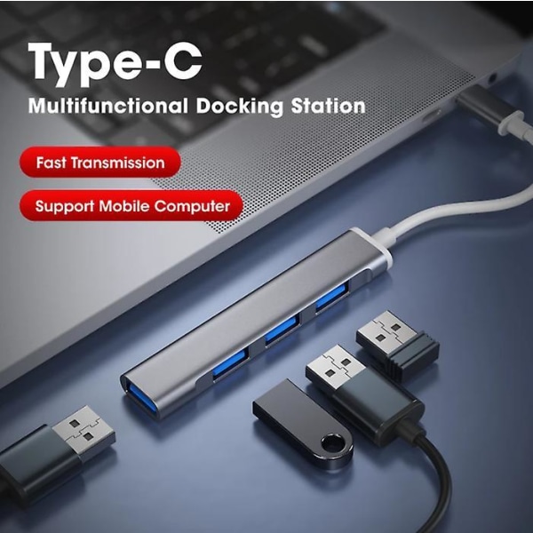 USB-C-telakka-adapteri