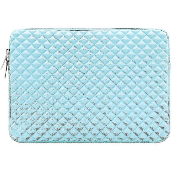 Laptop Sleeve Diamond Foam Watershock Resistant Protective Computer Case Cover Carrying Bag Blue 11.6inch