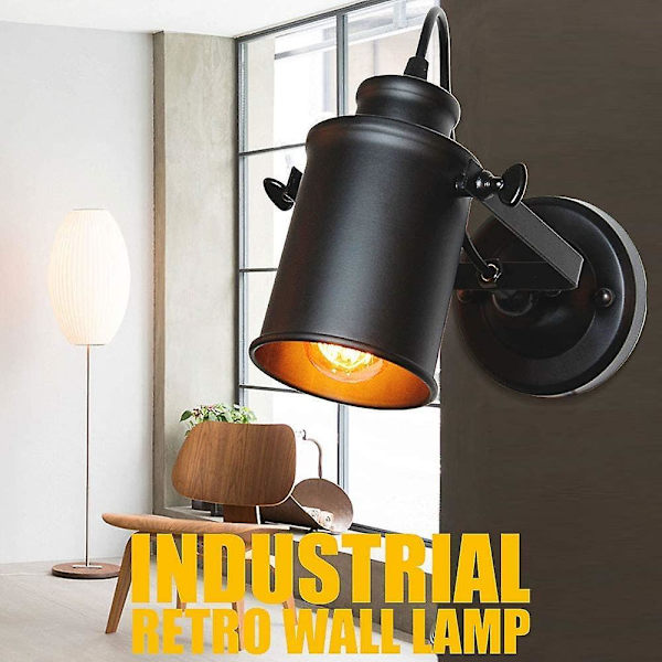 Vintage Industrielt Loft Rustik Væglampe Veranda/gang Lampe Væglamper