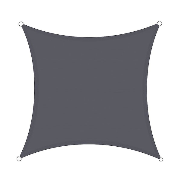 Utendørs Solskjerm Seil Rektangel Blokkerende Baldakin for Terrasse Bakgård Plen Hage Utendørsaktiviteter Gray 300x300cm