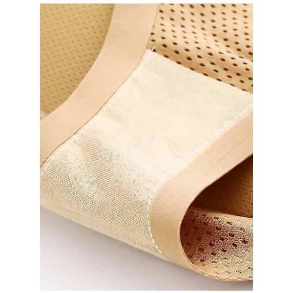 Dametruser med polstring for å løfte baken, formet for å gi en større rumpe Mid-waist 123beige L