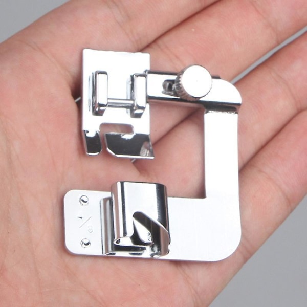 1pcs 13 19 22mm Domestic Sewing Machine Foot Presser Foot Rolled Hem Feet For Brother Singer Sew Accessories 16mm