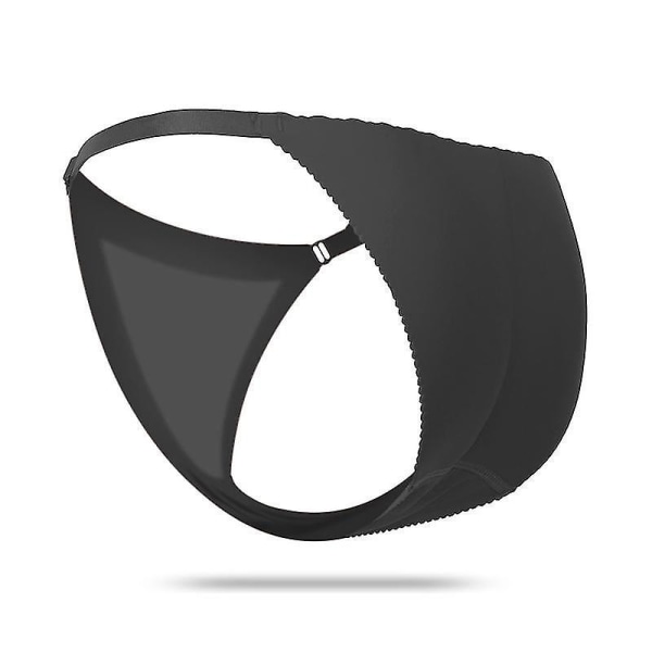 Dametruser med polstring for å løfte baken, formet for å gi en større rumpe 2207black L