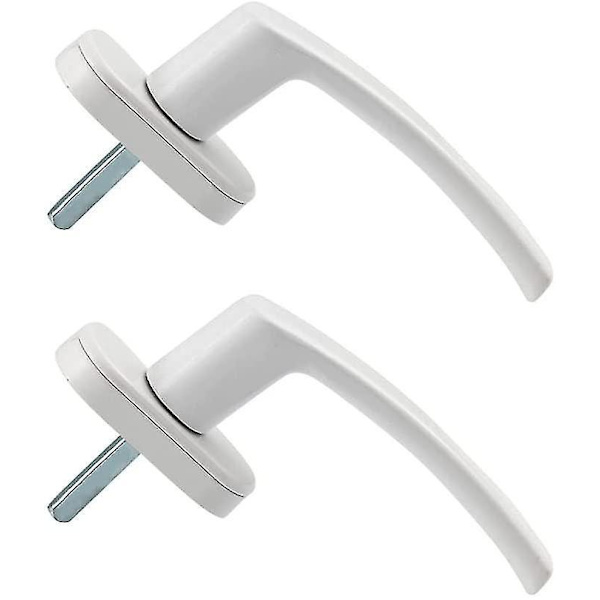 Window Handles 2 Piece Aluminum Alloy Window Handle Solid Aluminum Handle
