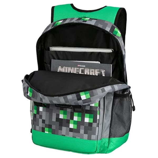 Minecraft schoolbag elementary school children's schoolbag backpack color1