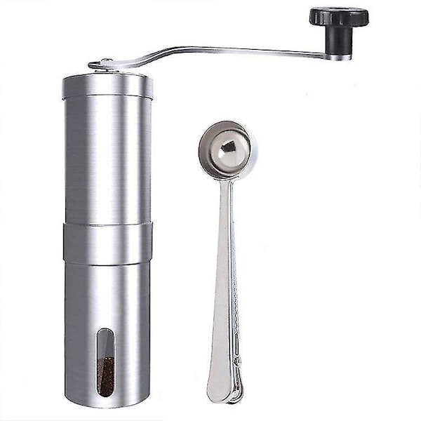 Bærbar Håndkværn i Rustfrit Stål Bean Grinder Håndkværn C