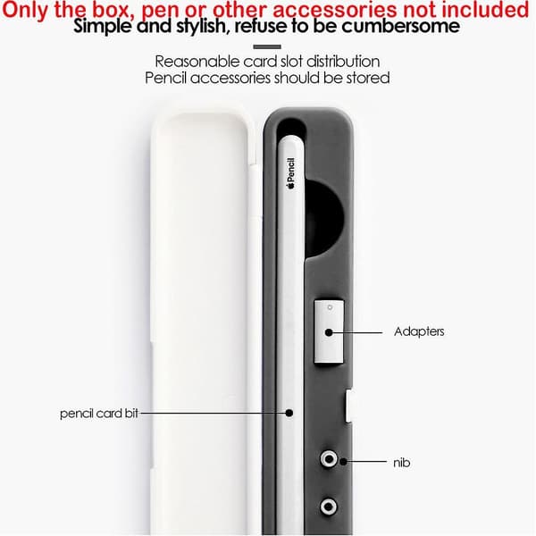 Apple Pencil -kynän kotelo White-Black
