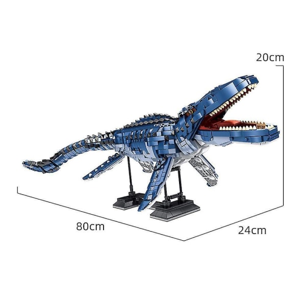 Ideas Dinosaur Toys Jurassic Park T-rex Dinosaur World Building Blocks Creative Deformed Dinosaur Bricks Sets Boy Toys Kids Giftb No Original Box