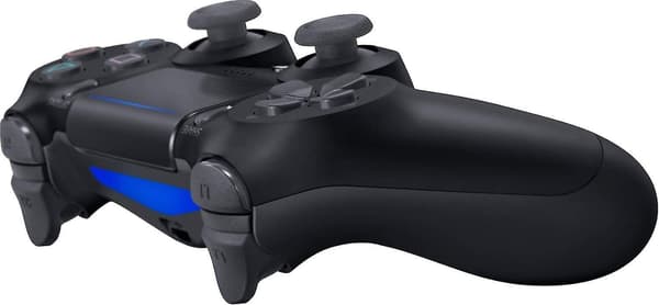 Trådløs spillkontroller kompatibel med PS4/ Slim/Pro-konsoll Black