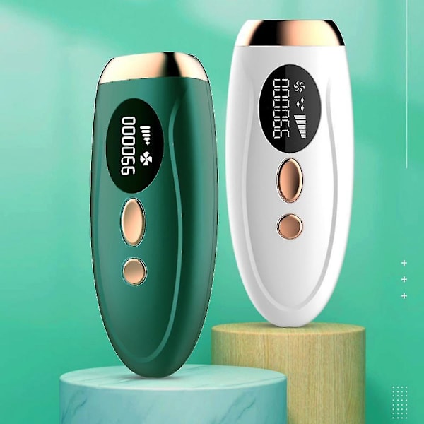 Laser Hårfjerningsenhed Bærbar Hele Kroppen Smertefri Permanent Hårfjerning green British plug
