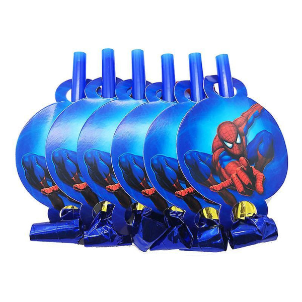 16pcs/set Spider-man Birthday Party Paper Plate Paper Cups Spider-man Party Tableware Set