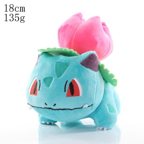 Pokmon Approximately 20 Cm Original Toy Hobby Stuffed Animal Plush Toy Childrens Gift (new Venusaur)