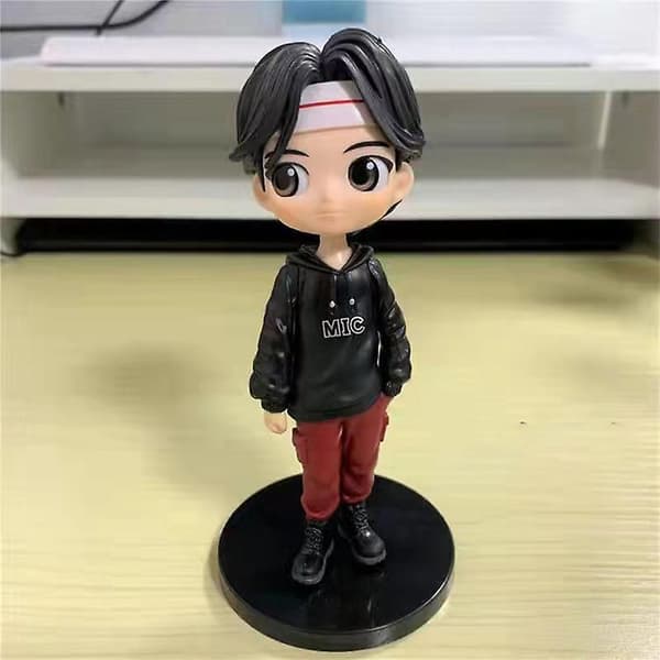 Anime Bts Serie Figur Bedårende Pvc Model Samling Action Figur Legetøj Til RM