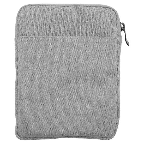 6 Inch Tablet E-reader Bag Compatible With Amazon Kindle Pouch Case Light Gray