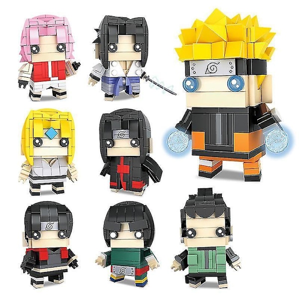 One Piece Rakennuspalikat Lelu Luffy Zoro Figuuri Naruto Rakennuspalikat Kakashi Palikkakuutio Lelu Pieniä Hiukkasia Lasten Palapeli 23