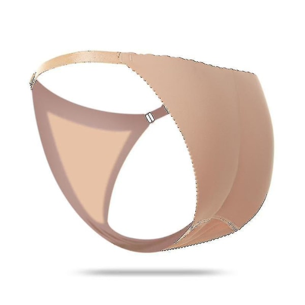 Dametruser med polstring for å løfte baken, formet for å gi en større rumpe 2207beige XL
