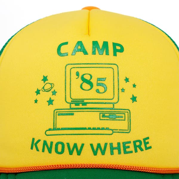 Stranger Things Dustin Hat New Retro Mesh Trucker Cosplay Cap Adjustable Green