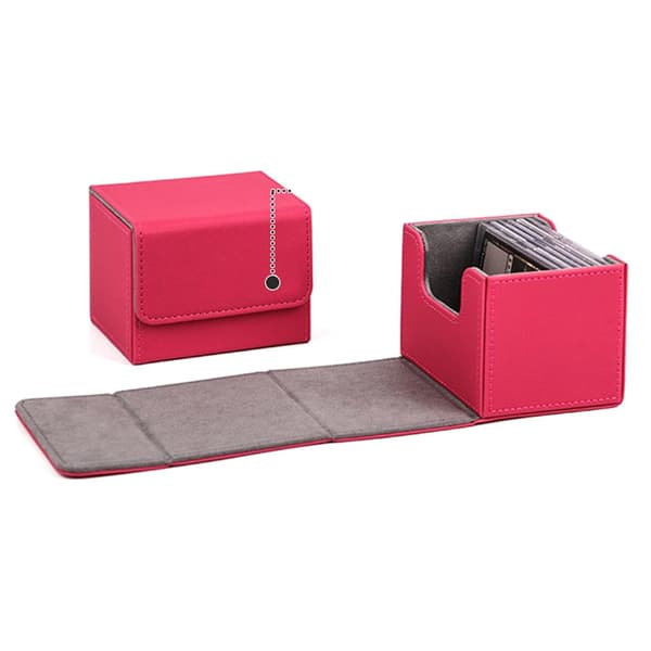 Deck Case For Magic/yugioh Cards Box Holder Containe Board Game Holder Khaki