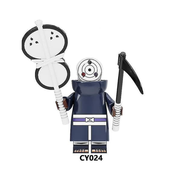 Naruto Samlet Børne Byggeklods Minifigur Legetøjsfigurer 8 stk