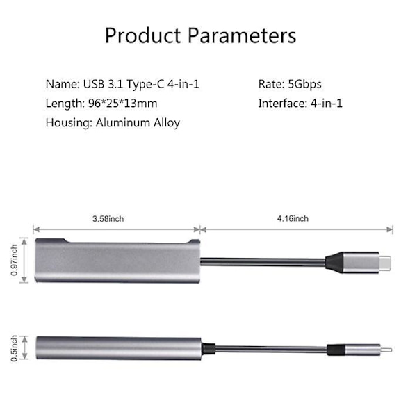 USB-telakka-adapteri